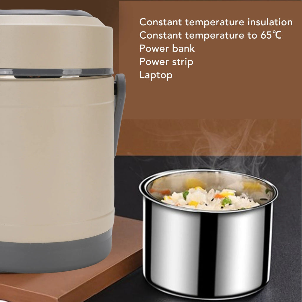 Thermal Cooker Pot Thermal Cooker Pot Stainless Steel Mini Portable Constant Temperature Heat Preservation Lifting Pot