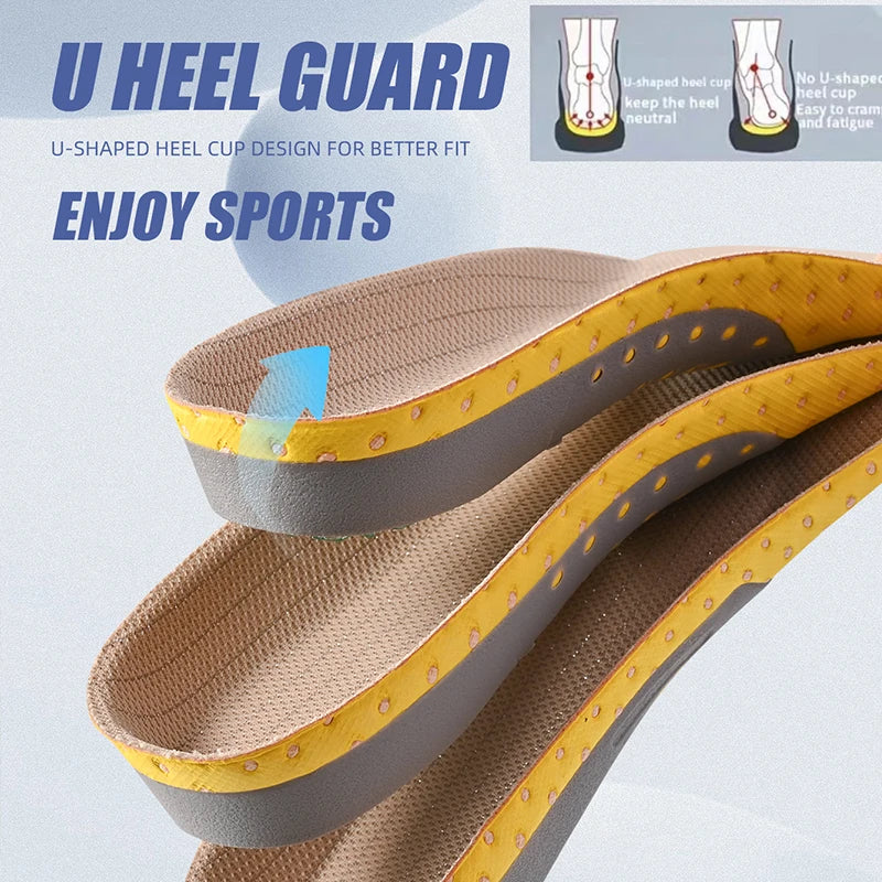 Orthotic Insole Arch Support PVC Flat Foot Health Shoe Sole Pad insoles for Shoes insert padded Orthopedic insoles for feet