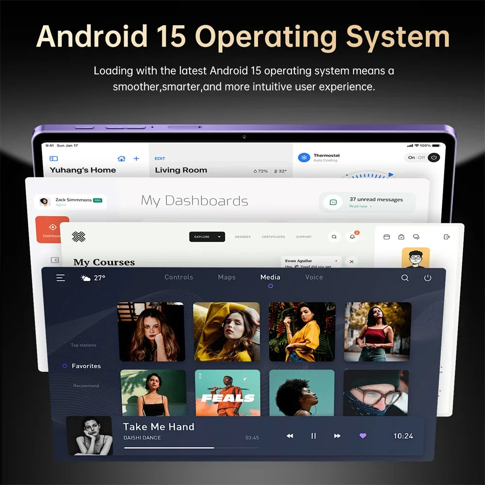 Global Edition New Original Pad 7s pro Tablets 10.1"  Android 15 Tablet PC 22GB+2TB 10000mAh 5G Dual SIM WiFi Kids Tablet Tab