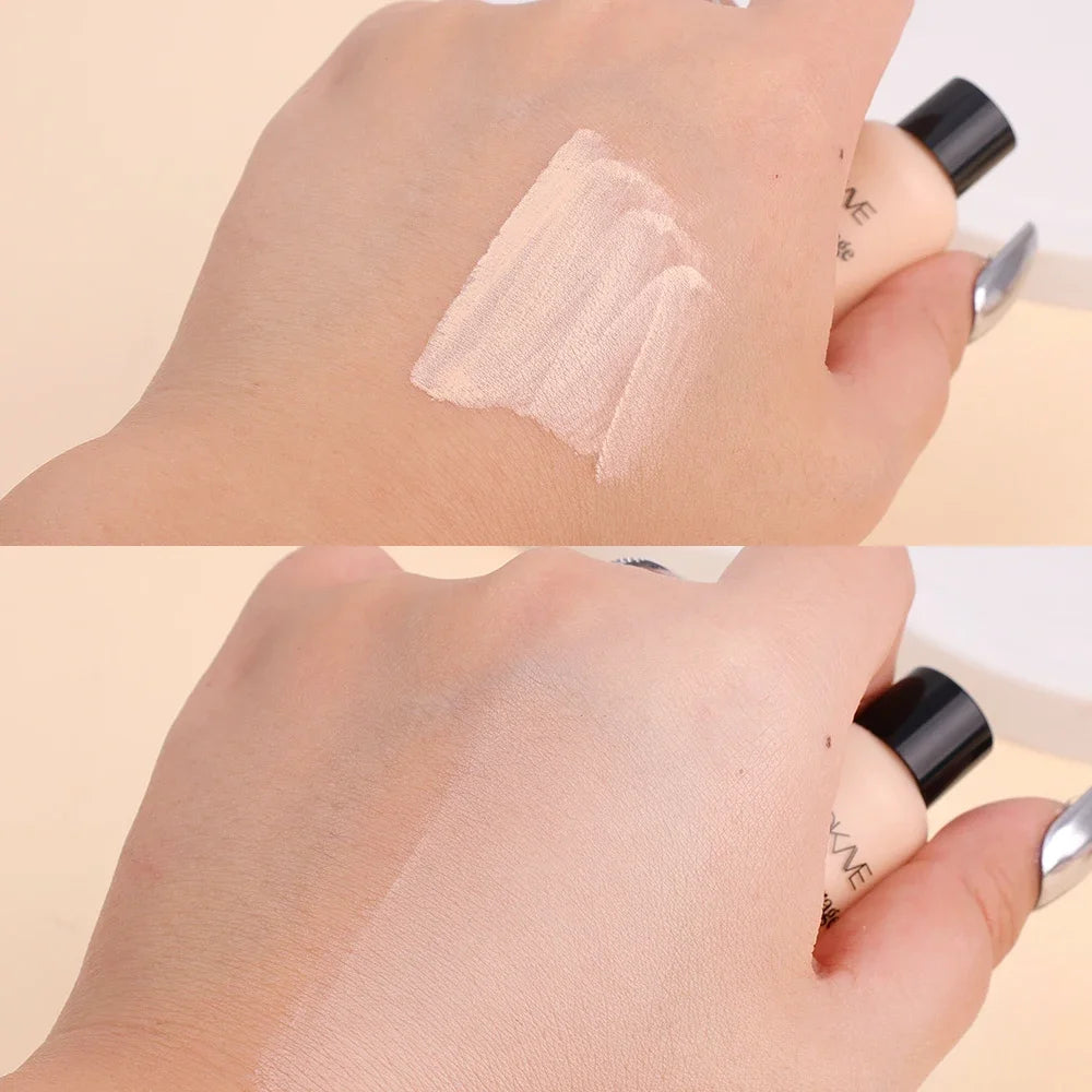 3 Colors Matte Liquid Concealer Makeup Waterproof Face Foundation Base Full Cover Concealer Whitening Face Cream Women Cosmetics