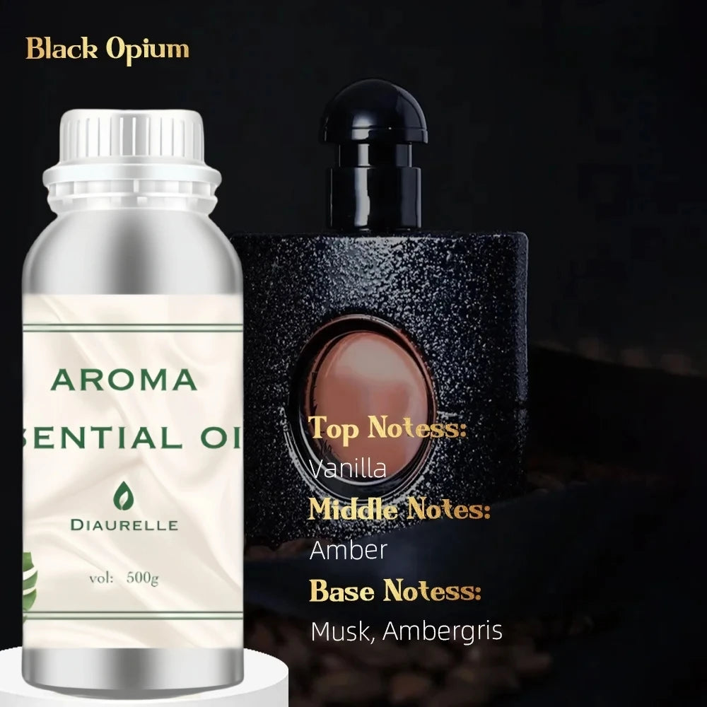 Aroma Diffuser Perfume Fragrance Oil Pure Scented Air Freshener Scent Diffusers Diaurelle 500ML Essential Oil Diffuser Natural