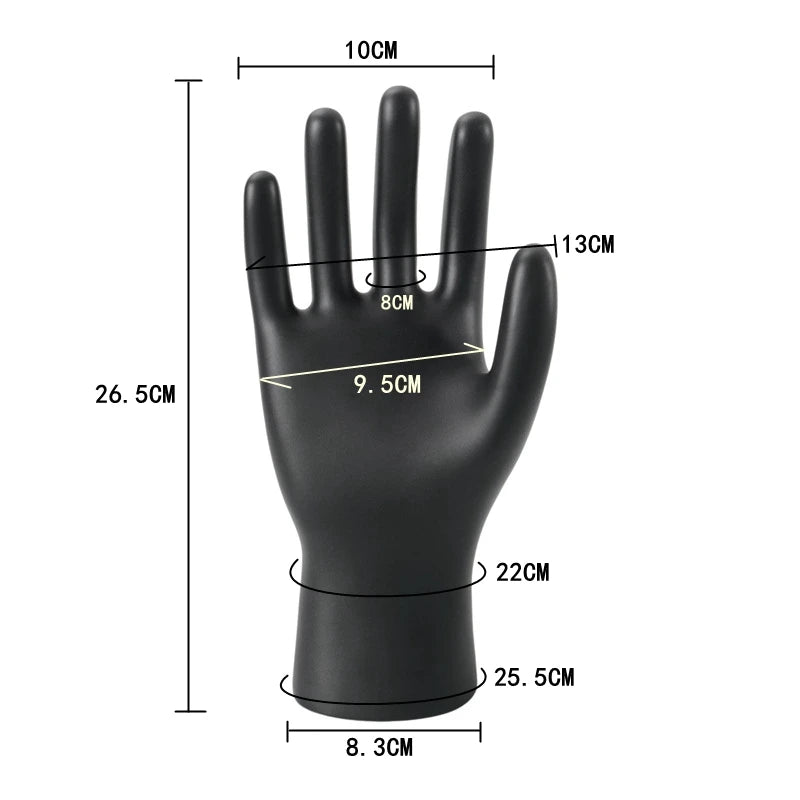 1 Man Hand Mannequin Industrial Labor Protection Male Gloves Display Hand Model Prop  26cm High And Large Male Hand Model