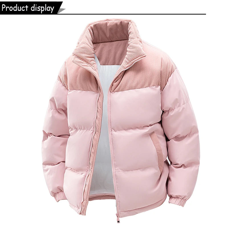 Autumn Winter Men Outdoor Removable Hooded Windbreak Jacket Coats Men Warm Outwear Casual Fashion Solid Parkas Jacket Male Tops