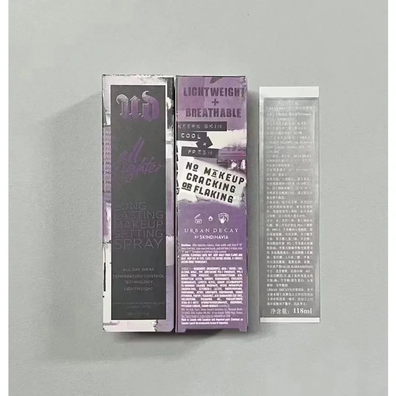 Make-up Setting Spray Quickly Forms A Film, Long-lasting Makeup, Oil Control, Sweat-proof and Smudge-proof Classic Version 118ML