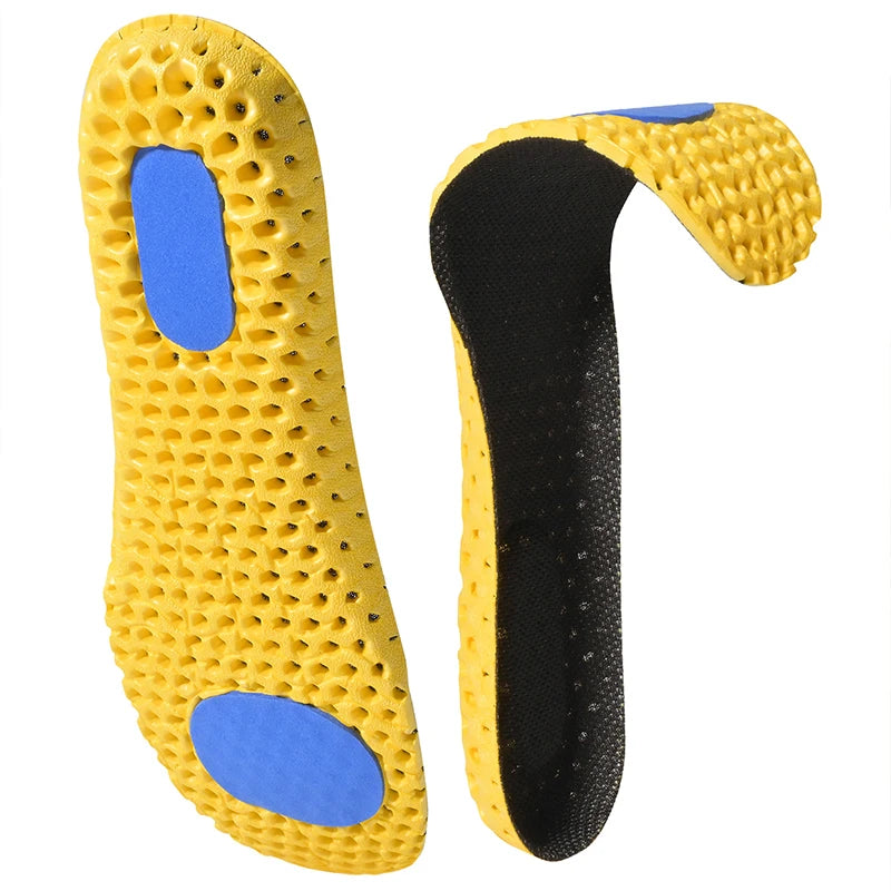 3Pairs/6Pairs Memory Foam Insoles For Shoes Sole Mesh Deodorant Breathable Cushion Running Insoles For Feet