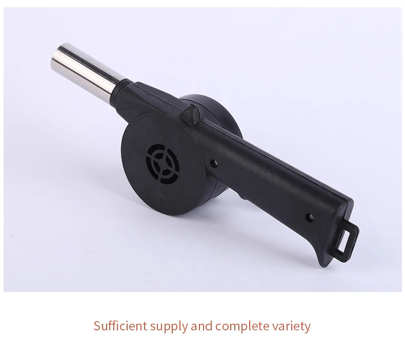 Hand Blower Household Hand Portable Barbecue Blower Small Hair Dryer Outdoor Barbecue Accessories Tools