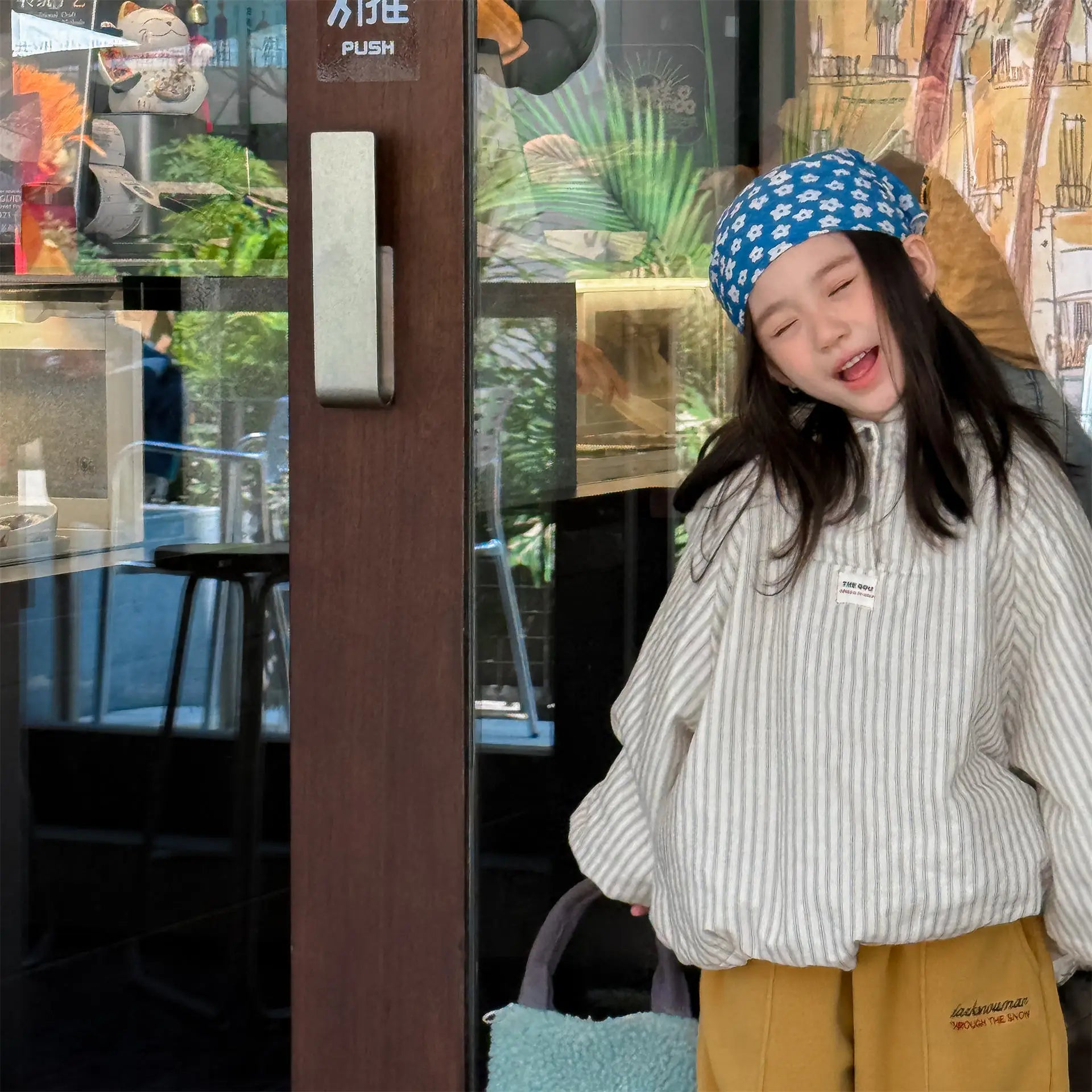 Cotton Clothes 2025 Autumn Winter New Childrens Clothing Korean Style Boys and Girls Fashion Pullover Hooded Cotton Clothes