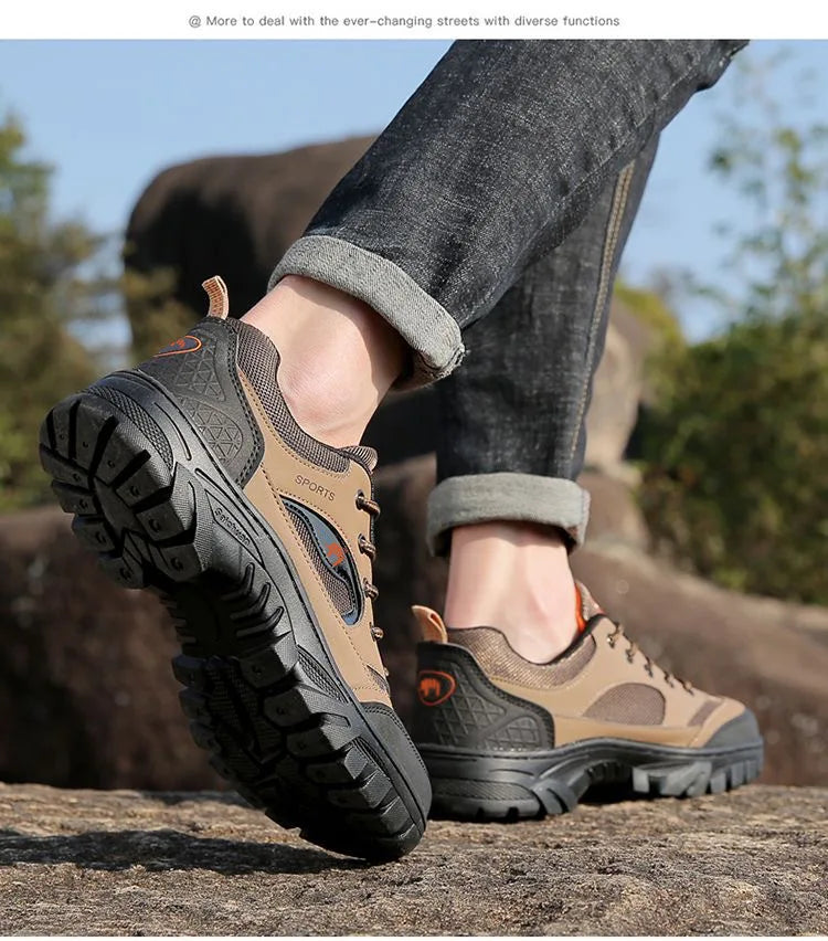 New Man workwear shoes Men's Outdoor travel non slip Sneakers Fashion versatile Shose comfortable Trend male footwear Zapatos