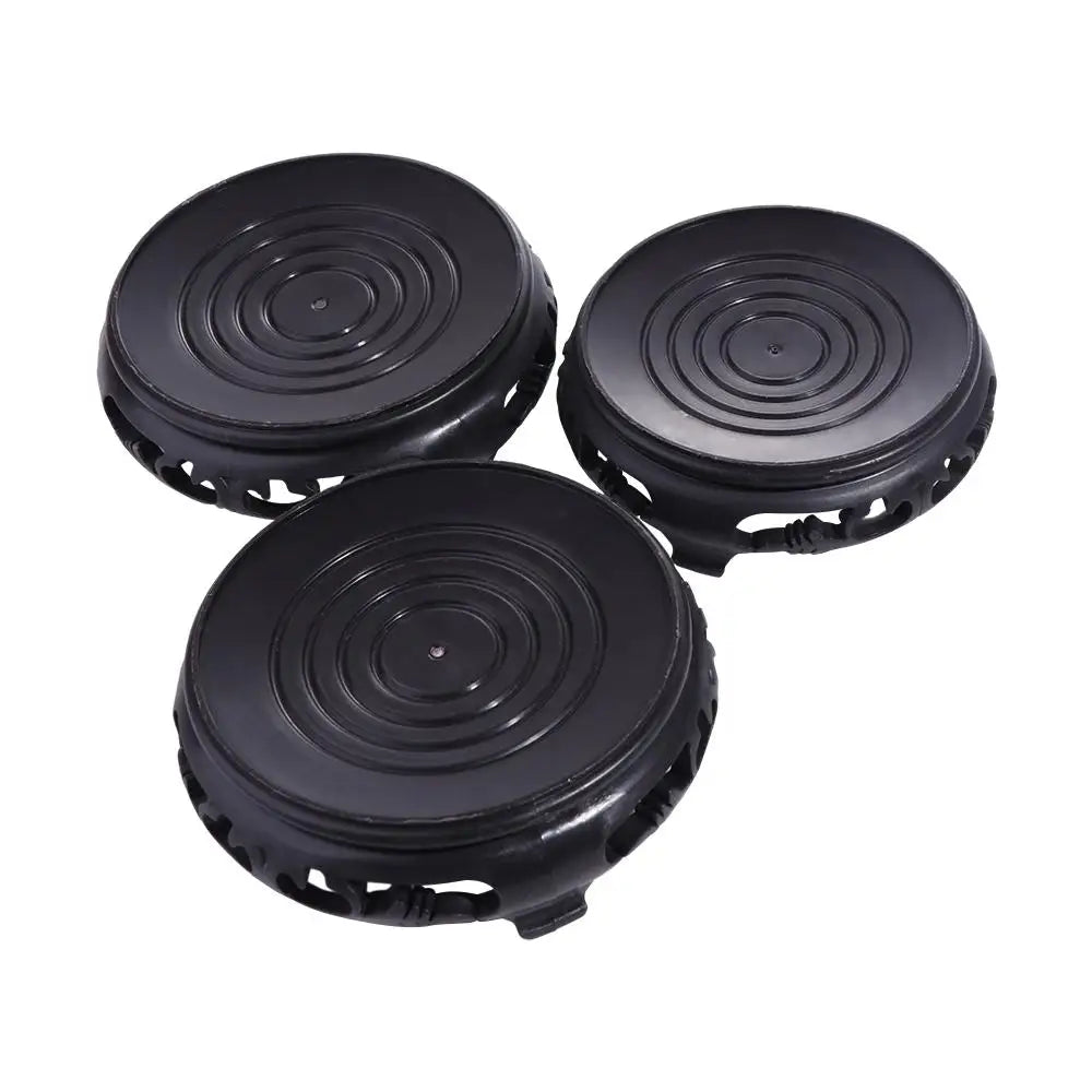 Plastic Flowerpot Base Round Thickened Flowerpot Tray Resistant To Corrosion Not Easily Deformed Flowerpot Mat Patio