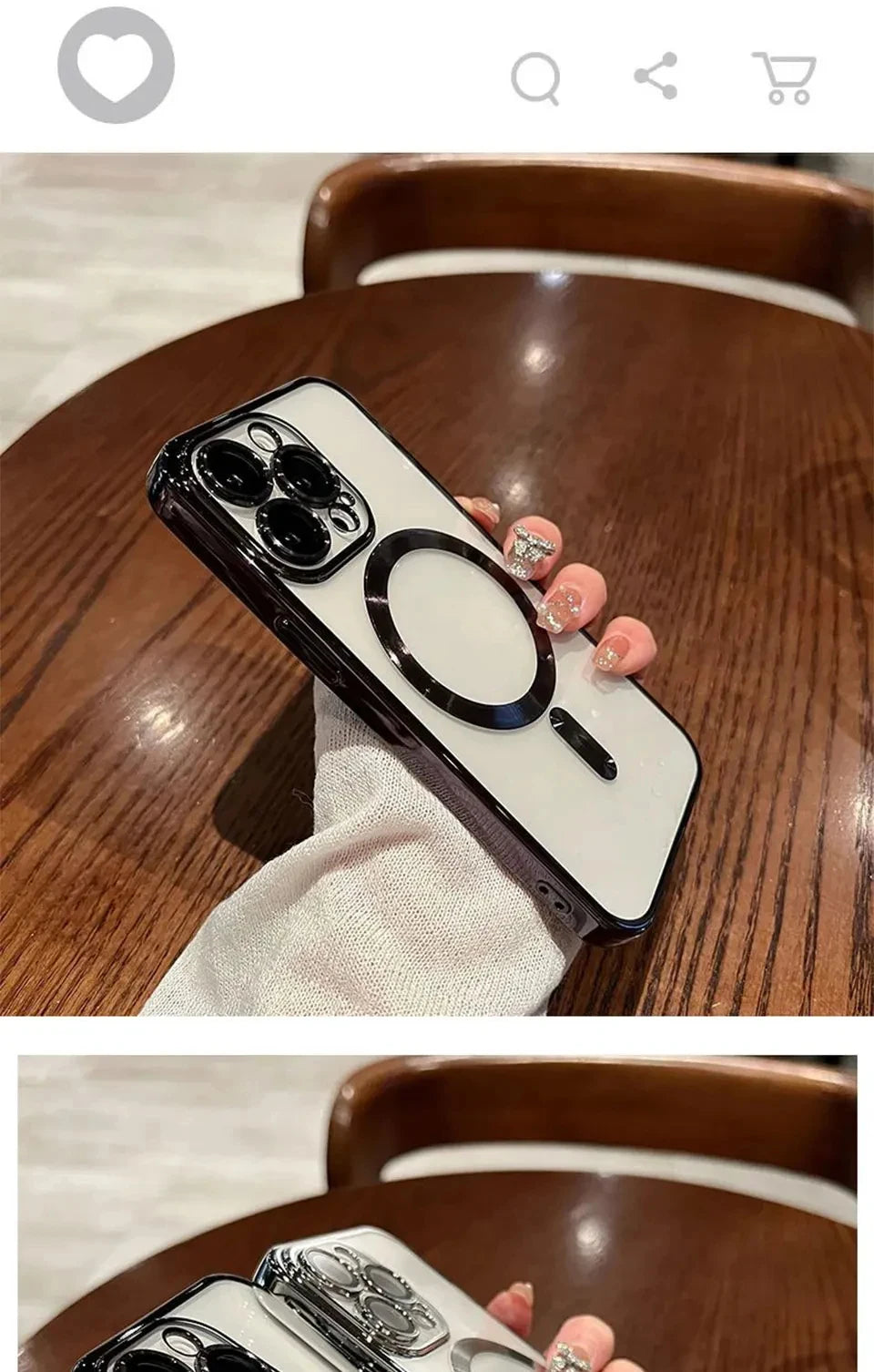 Plating Soft TPU Full Lens Protect Case for iPhone 13 14 12 11 15 Pro Max Plus Magsafe Magnetic Phone Case Wireless Charge Cover