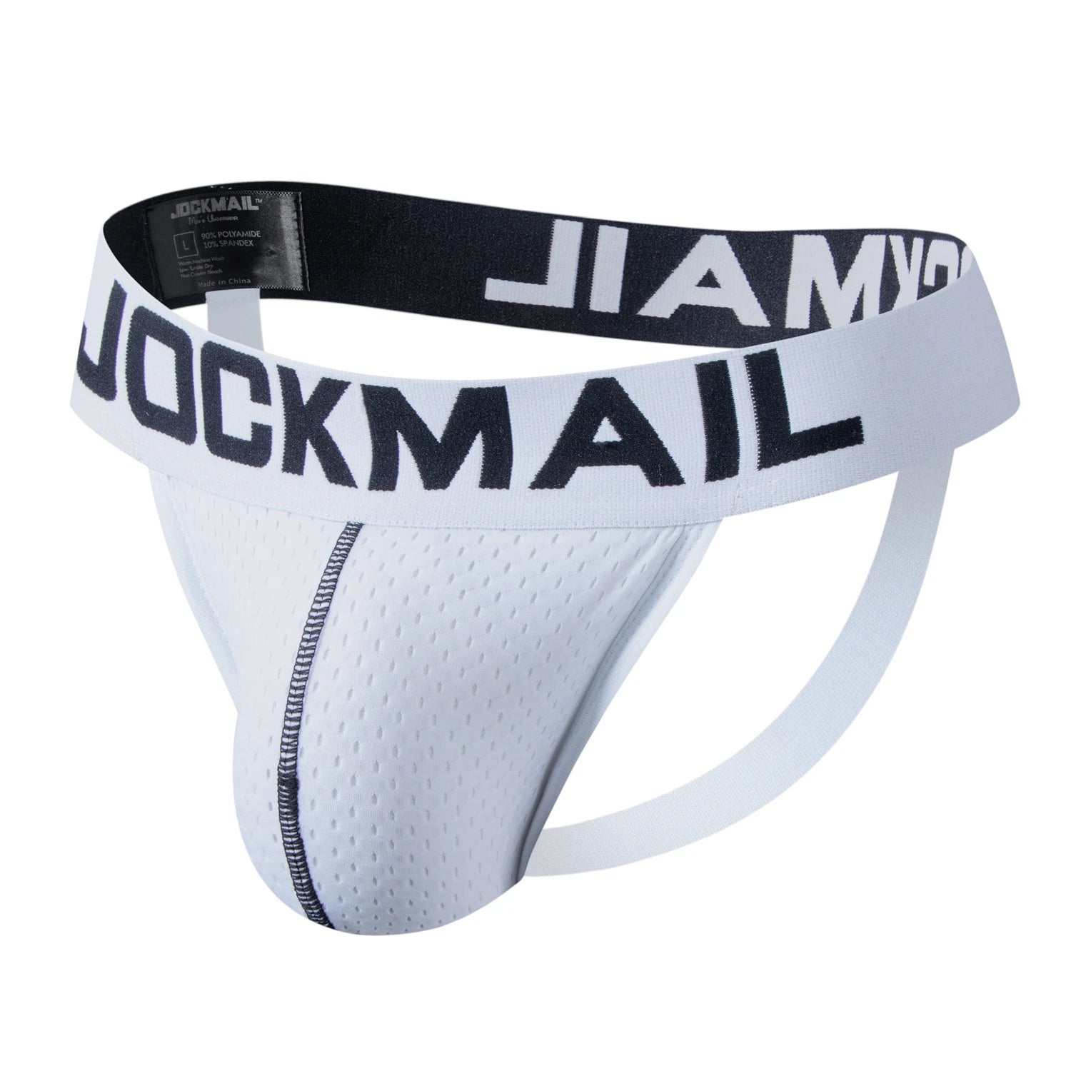 JOCKMAIL New Jocks Men Mesh Low Waist Sexy Men Underwear Briefs Gay Penis Pouch Wonderjock Bikini Underwear Man Jockstrap thong