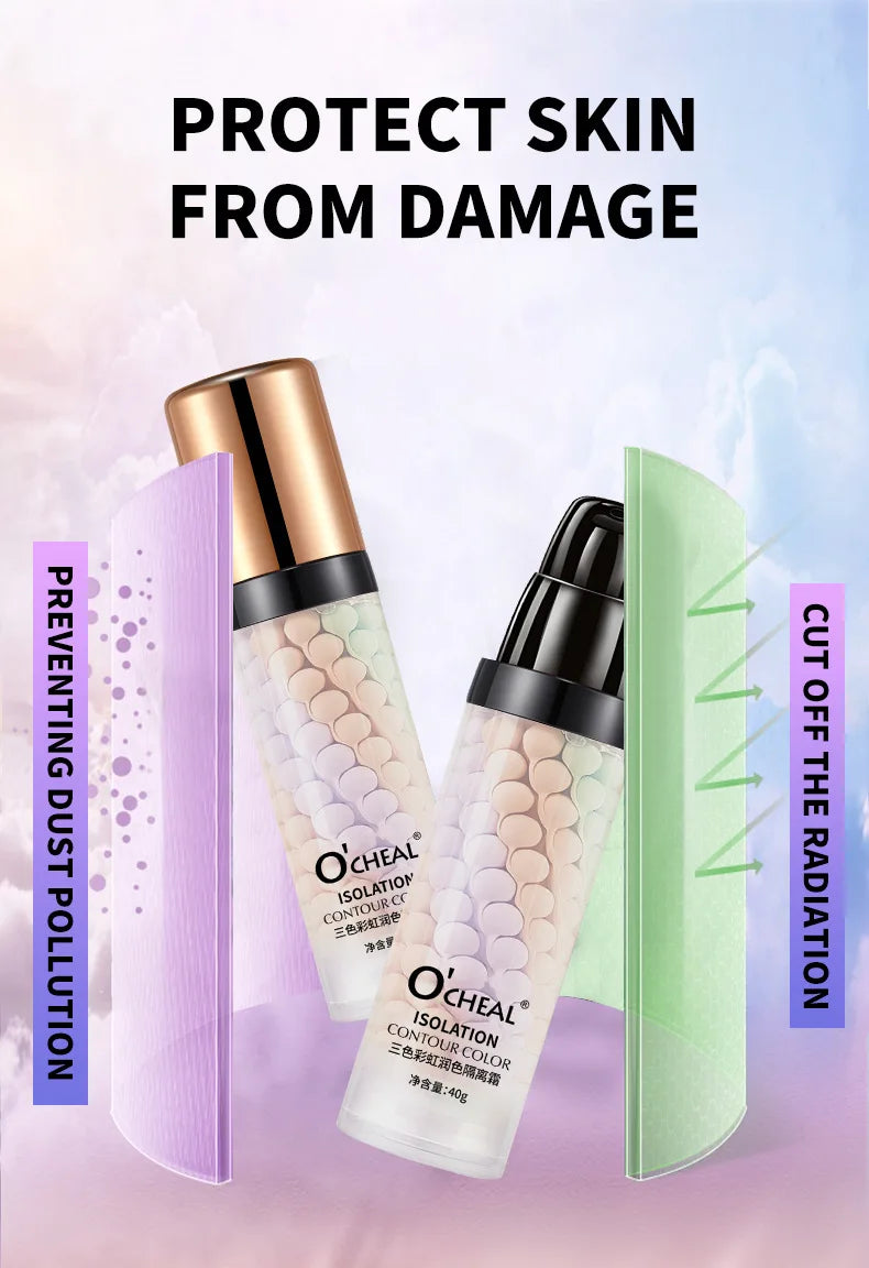 Makeup Primer Breathable BB Cream Not Sticky Face Foundation Intensive Moisturizes Provide Deep Moisture Helps Brighten Skin