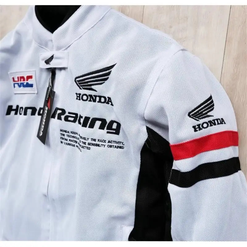 Summer cycling clothing, men's motorcycle, Honda motorcycle clothing, racing clothing, anti fall clothing, cycling mesh breathab
