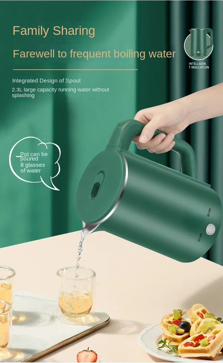 Electric kettle, stainless steel, small household appliances, household kettle, automatic power off