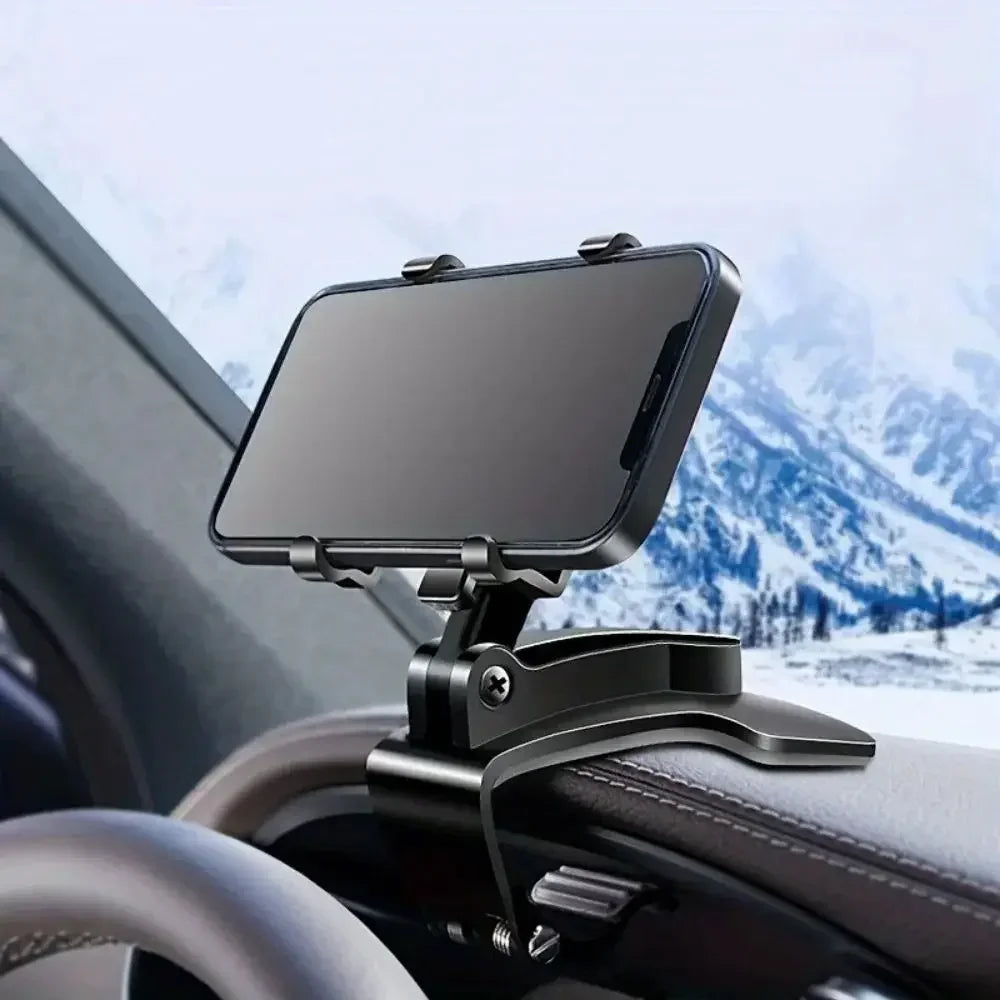 2025 New Universal 360° Rotation Car Phone Holder Stand Dashboard Car Clip Mount GPS Bracket Car Mobile Phone Support in Car