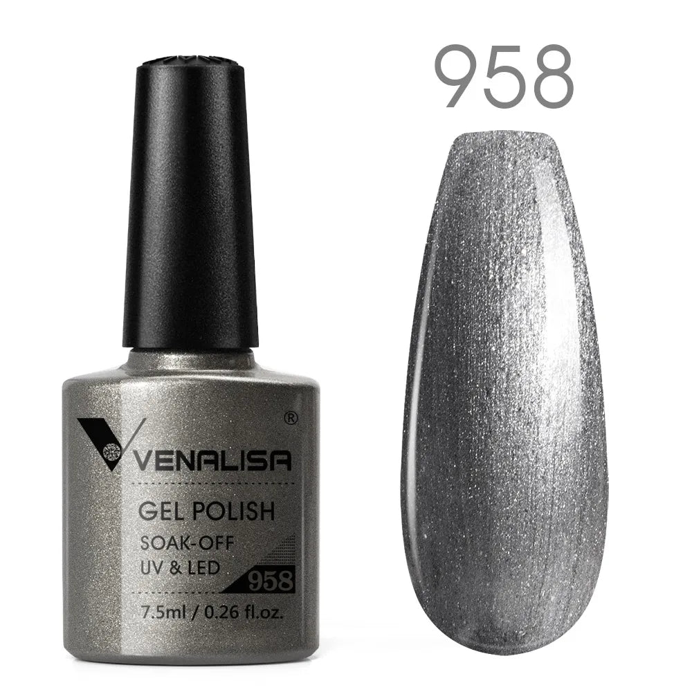 VENALISA Matte Top Coat CANNI Nail Art Design High Quality UV LED Base Coat No Sticky Layer Top Coat, Soak off Matt Topcoat