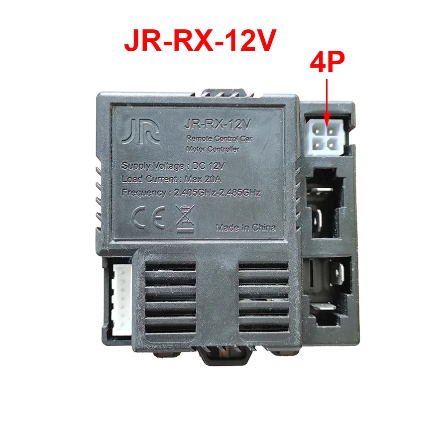 JR-RX-12V Children's electric car bluetooth remote control receiver, smooth start controller JR1958RX and JR1858RX/JR1738RX
