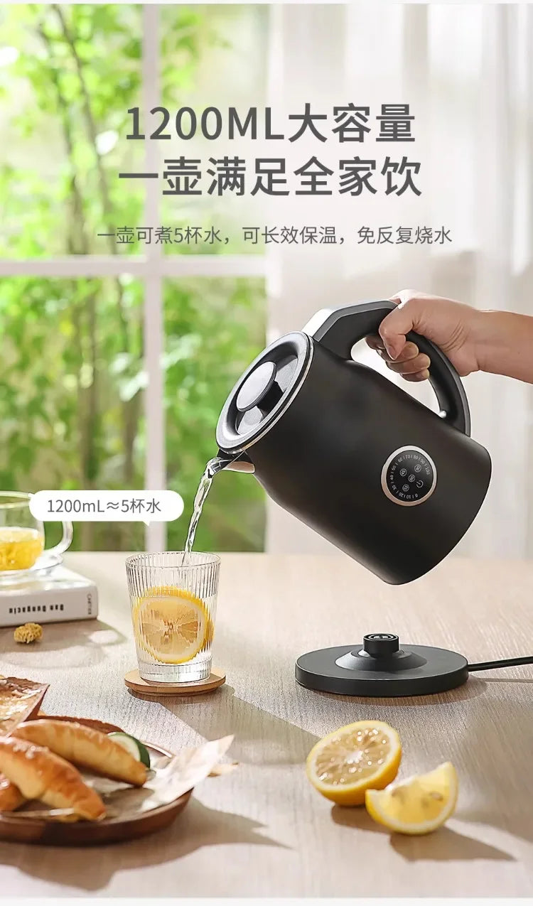 110V/220V Electric Kettle Smart Home Appliance for USA Japan Canada with Keep Warm Function AH