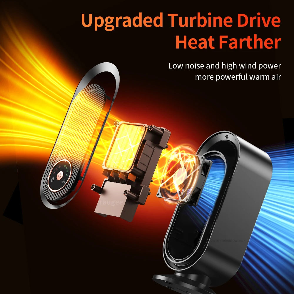 Portable Heater Electric Heater Convenient Bedroom Heater Heating Warm Winter Warmer Machine Fast Heating Office Home Appliance