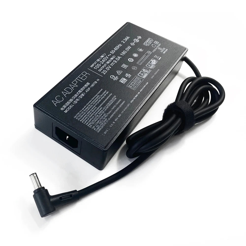 20V 9A 180W 6.0*3.7MM Charger ADP-180TB H Laptop AC Adapter For Asus ROG Zephyrus G14 G15 GA401IV GA502DU TUF505DU FX506L A17