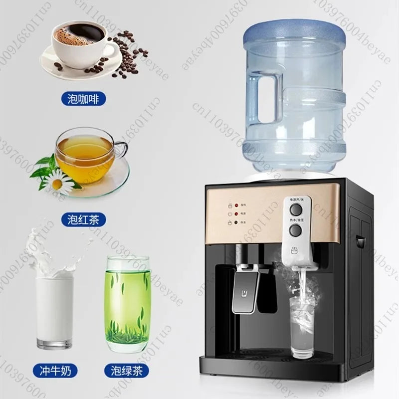 Household Electric Kettle Hot Cold Dual Use Water Heater Desktop Water Dispenser Tea Maker Drinking Fountain Office Warmer