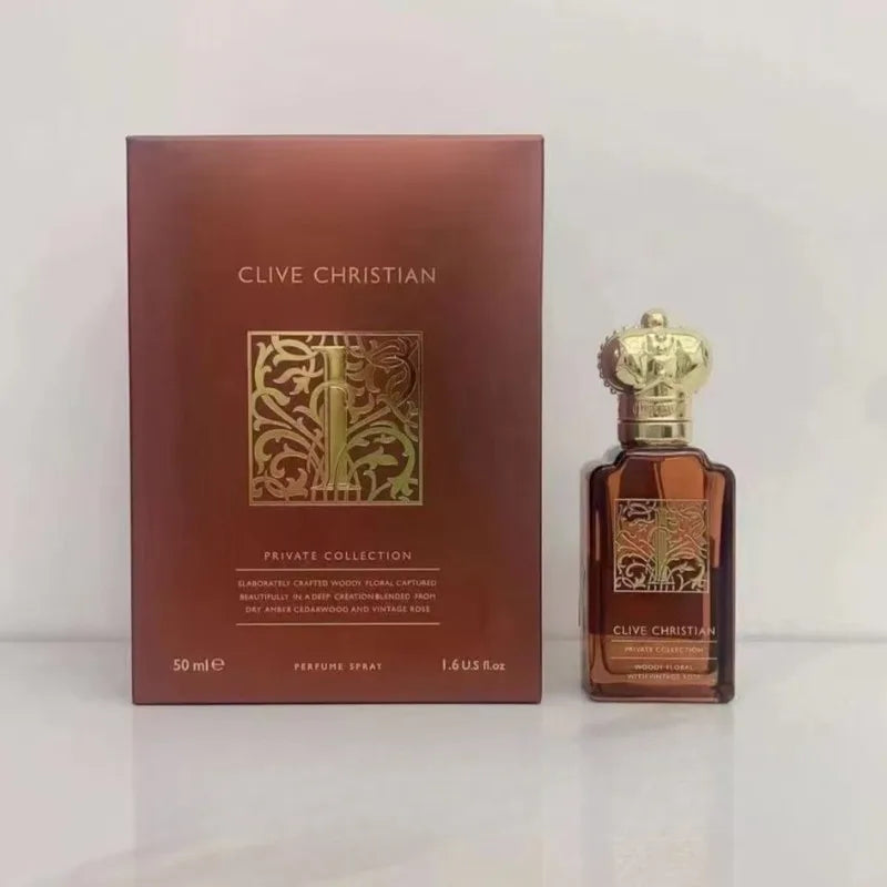 50ml Unisex Eau De Parfum Long Lasting Oriental Floral Chypre Scent with Warm Woody Amber Tobacco Notes Elegant Luxurious Scent
