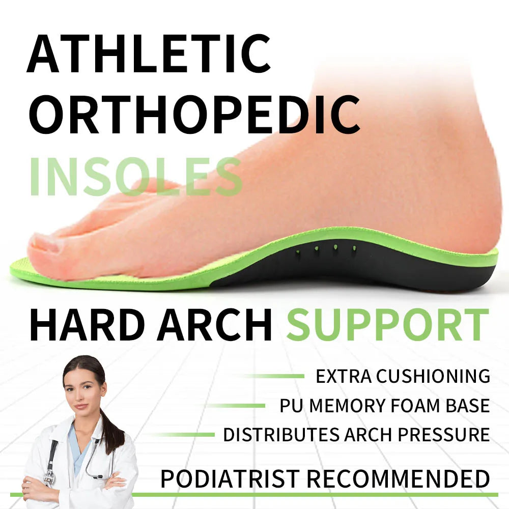 Orthopedic Insoles Sport Shoes Sole For feet Arch Foot Pad X/O Type Leg Correction Flat Foot Arch Support Sports Shoes Insert