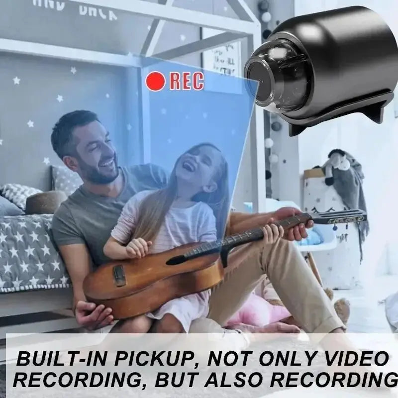 Wireless WiFi 1080P HD Mini Camera Baby Monitor Indoor Security Surveillance Night Vision IP Cam Video Recorder Safety Camcorder