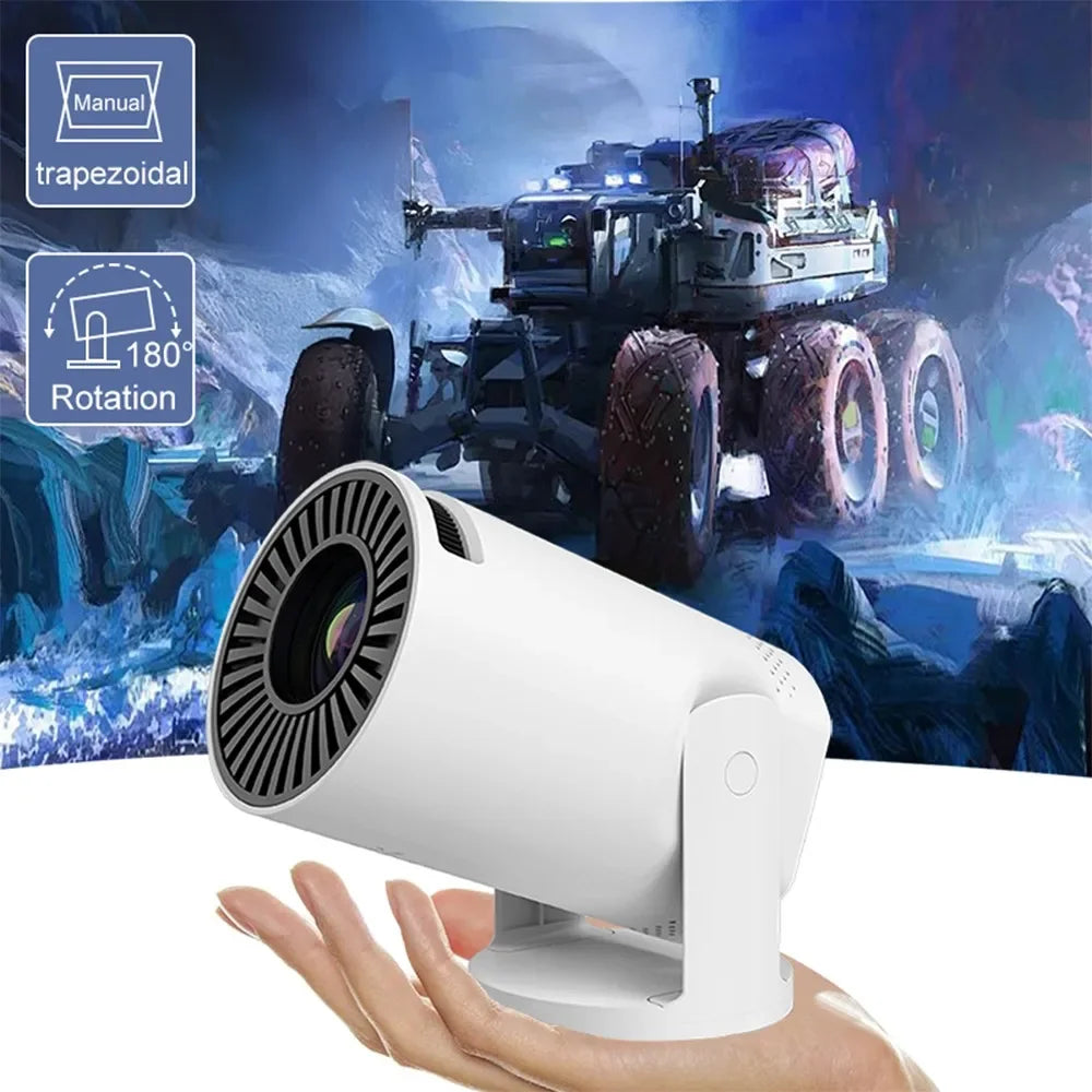 Portable Wired Mini Projector Support 1080P 40 ANSI Lumens for LED Projector Cell Mobile Phone Video  HDMI USB