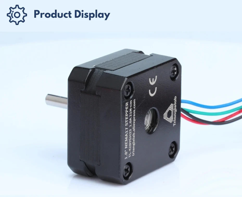 Trianglelab  HIGH Torque Stepper Motor 4-lead Nema 17 20.6mm 42 motor  extruder for DDB DDE ENDER3 CR10 VORON Titan  3D printer