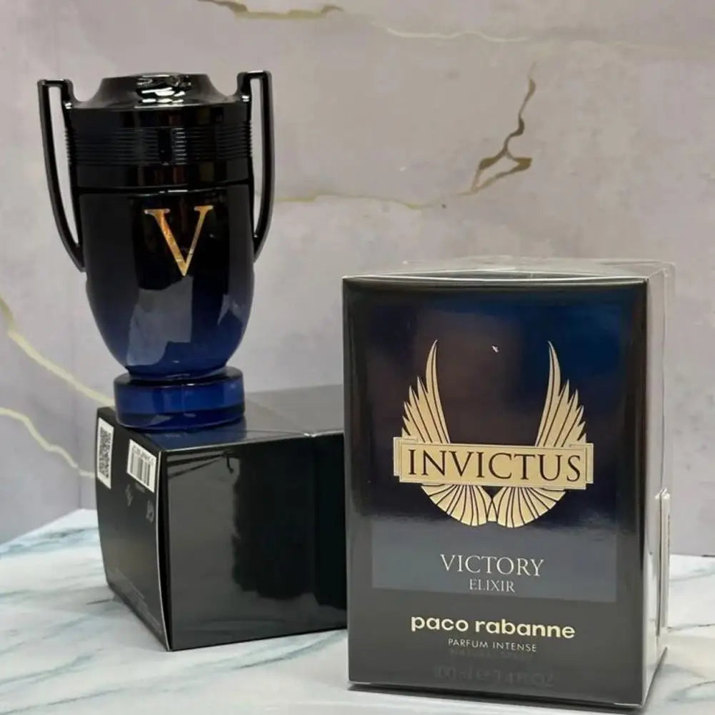 Paco Rabanne Perfume Invictus Eau De Toilette Spray Invictus Victory Elixir 3.4 Oz Parfum Intense Cologne EDP Body Spray