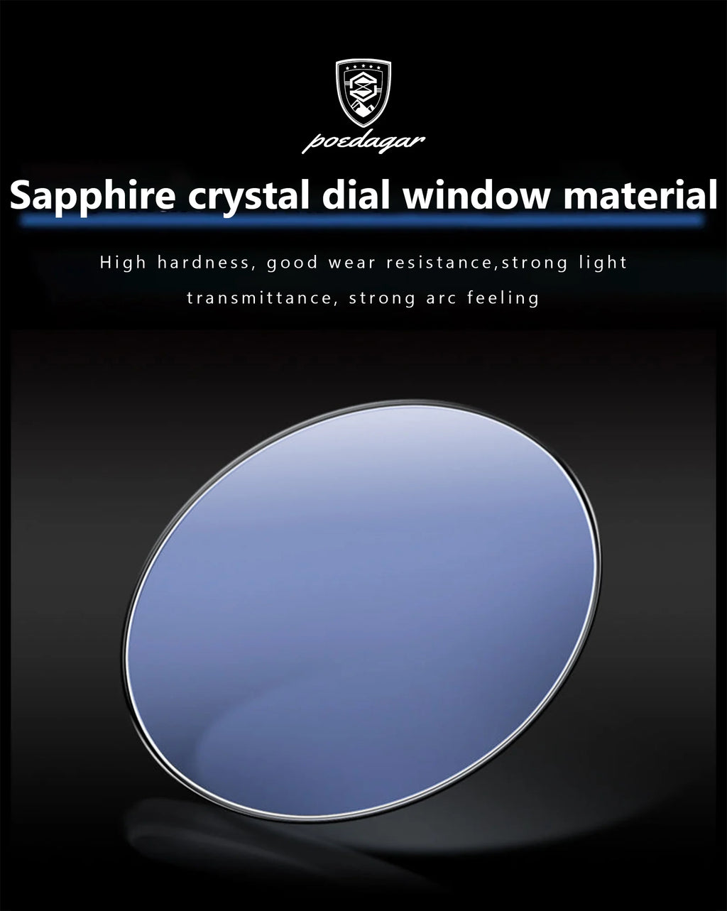 POEDAGAR Sports Luxury Men Quartz Watch Waterproof Chronograph Luminous Date Man Wristwatch Business Leather Men's Watches Clock