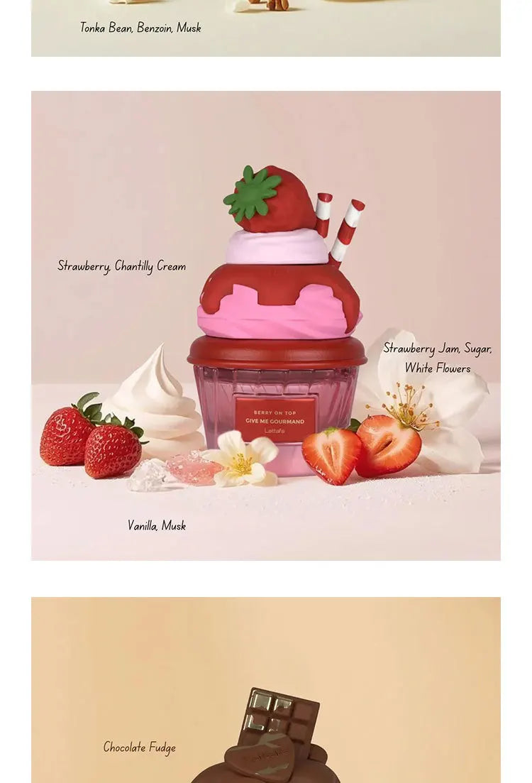 Eau de Parfum 75ml, Delicious Vanilla Caramel Accord, Gourmand Oriental Scent, Long Lasting Wear