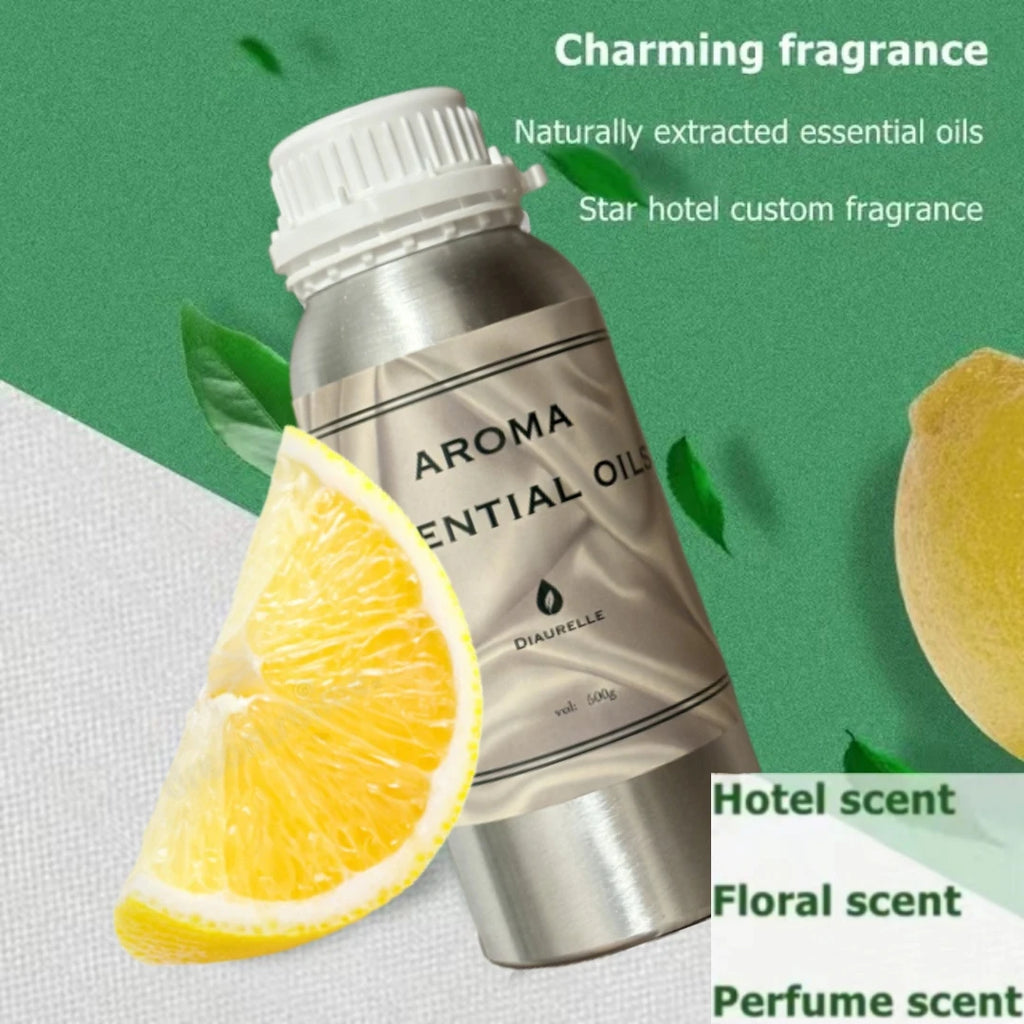 Aroma Diffuser Perfume Fragrance Oil Pure Scented Air Freshener Scent Diffusers Diaurelle 500ML Essential Oil Diffuser Natural