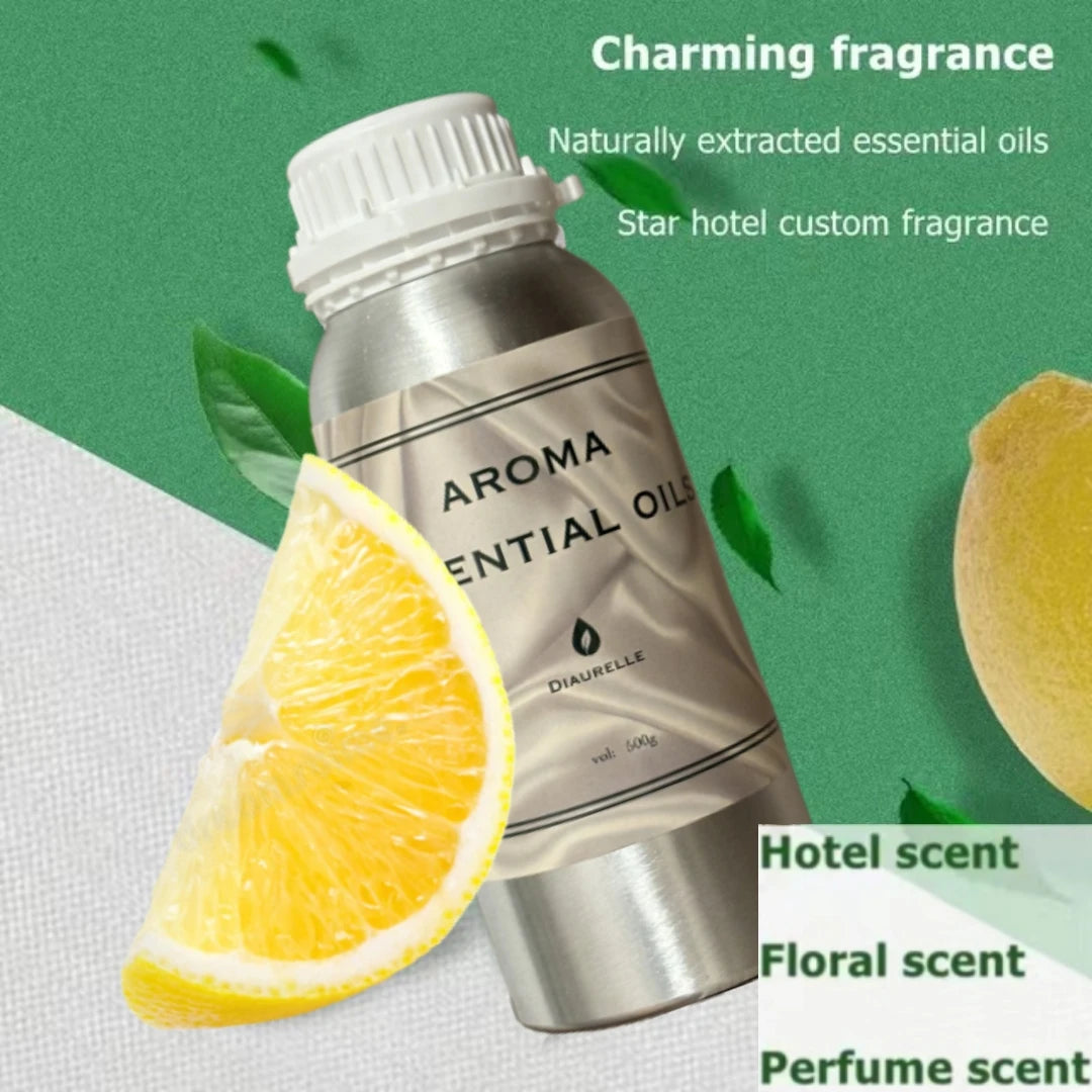 Aroma Diffuser Perfume Fragrance Oil Pure Scented Air Freshener Scent Diffusers Diaurelle 500ML Essential Oil Diffuser Natural