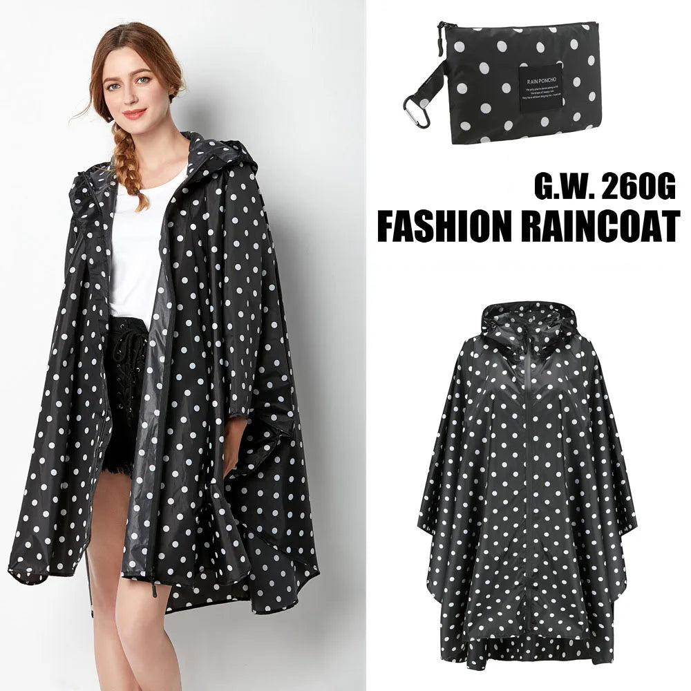 New Men Women Motocycle Raincoat Lightweight Rain Coat Poncho Waterproof Cloak Raincoats Adults Biker Hiking Windproof Rainwear