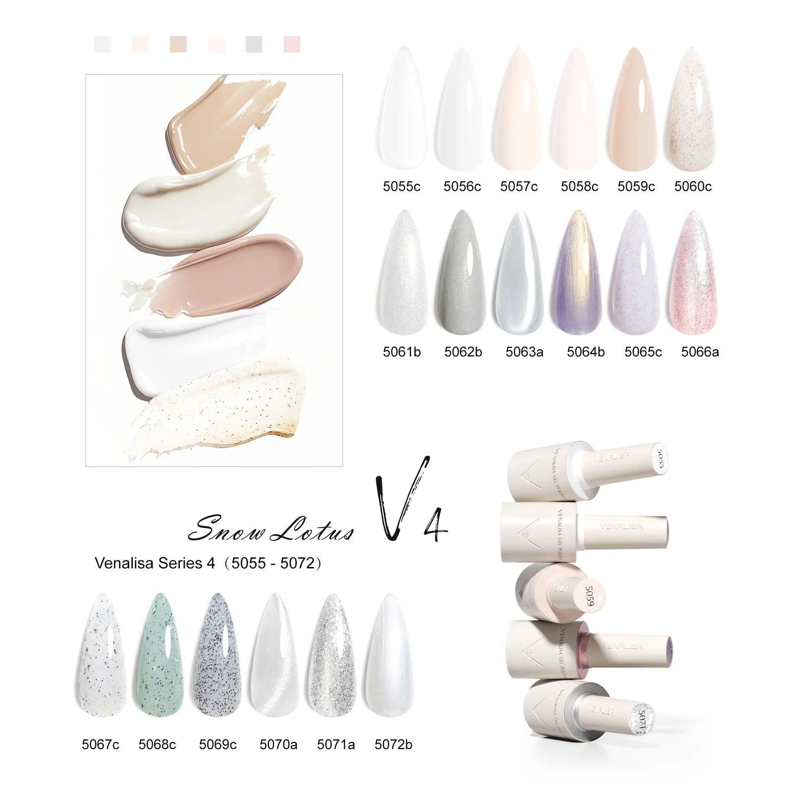 VENALISA Matte Top Coat CANNI Nail Art Design High Quality UV LED Base Coat No Sticky Layer Top Coat, Soak off Matt Topcoat