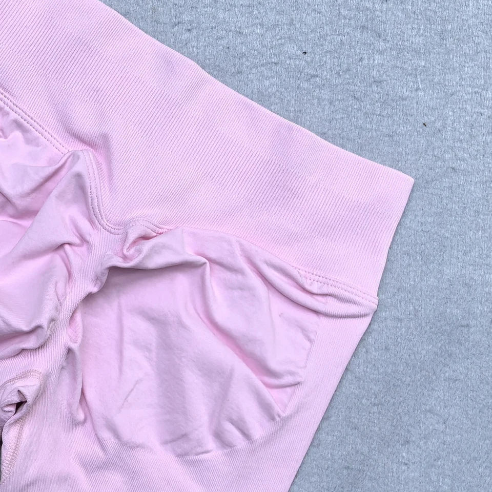 New Seamless Yoga Legging for Women Scrunch Butt Lifting Gym Legging Workout Yoga Pants Low Ribbed Waistband Sports Tights