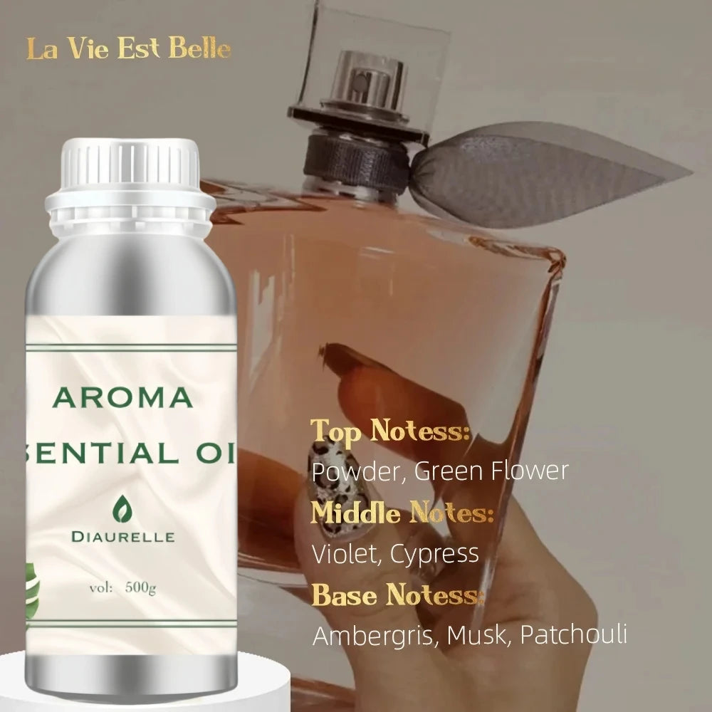 Aroma Diffuser Perfume Fragrance Oil Pure Scented Air Freshener Scent Diffusers Diaurelle 500ML Essential Oil Diffuser Natural