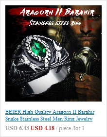 BEIER 2018 New Stainless Steel Fashion Claw Necklace Pendant With Red/Black/blue Stone fashion jewelry for man BP8-122