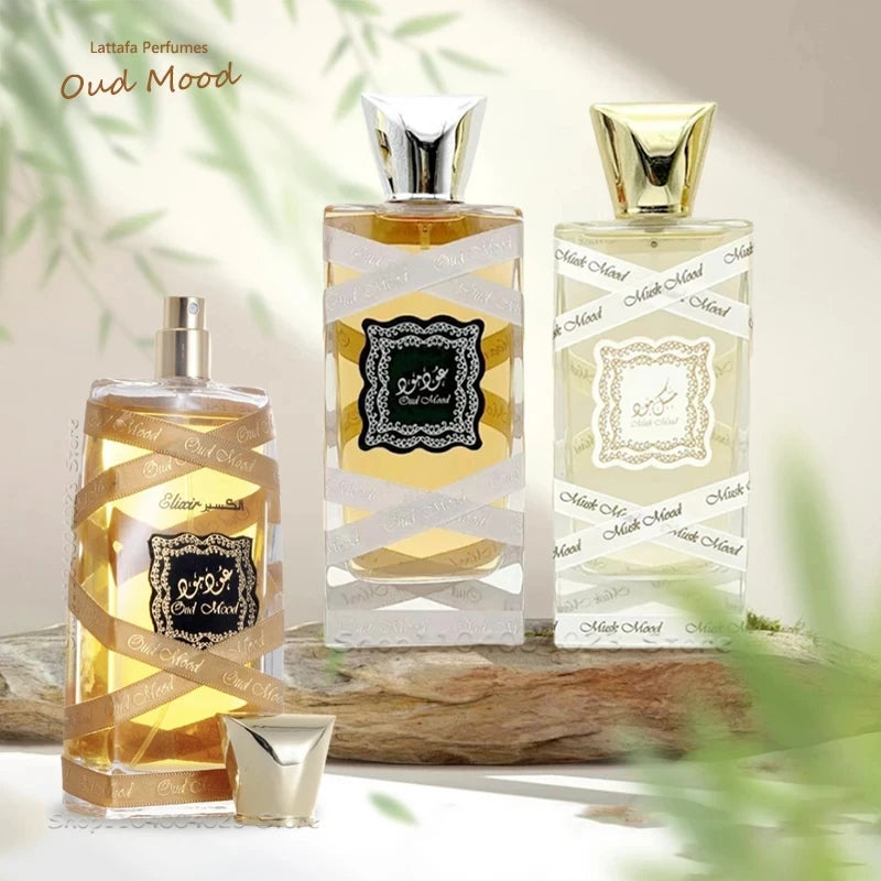 Perfume Oud Mood An Elegant Oriental Eau de Parfum Spray Original Arabic Perfume, Long-Lasting Pheromones Perfume 100ml