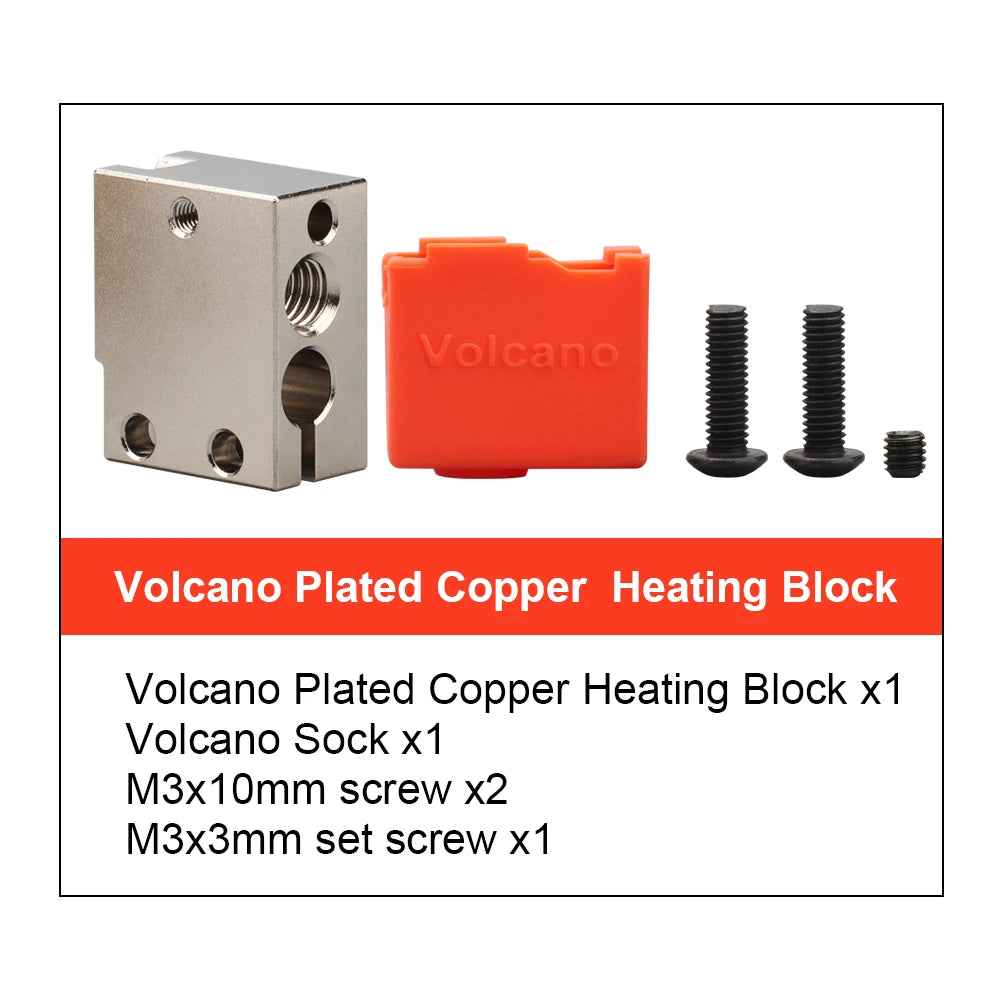 Trianglelab v6 Brass Heatblock For Hotend 3D Printer High Temperature Hardened Steel V6 Nozzles DDB  MATRIX EXTRUDER