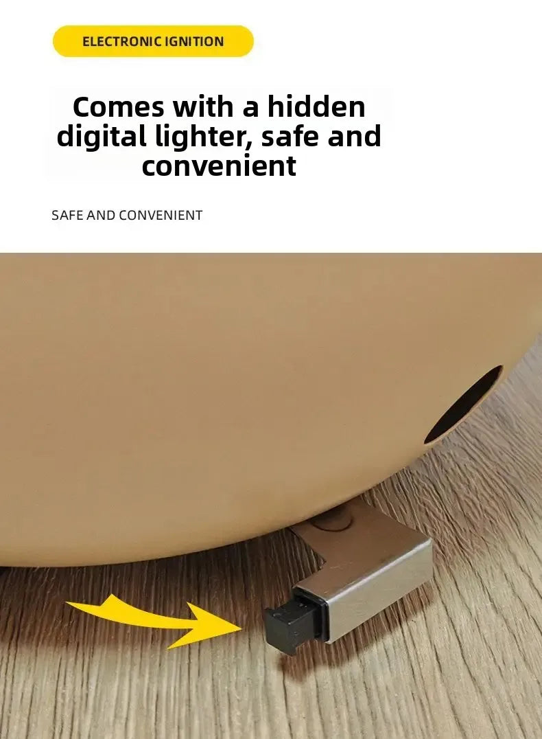 Outdoor integrated pot, card stove, multi-functional portable car camping, picnic, gas tank, universal pot, gas integrated pot