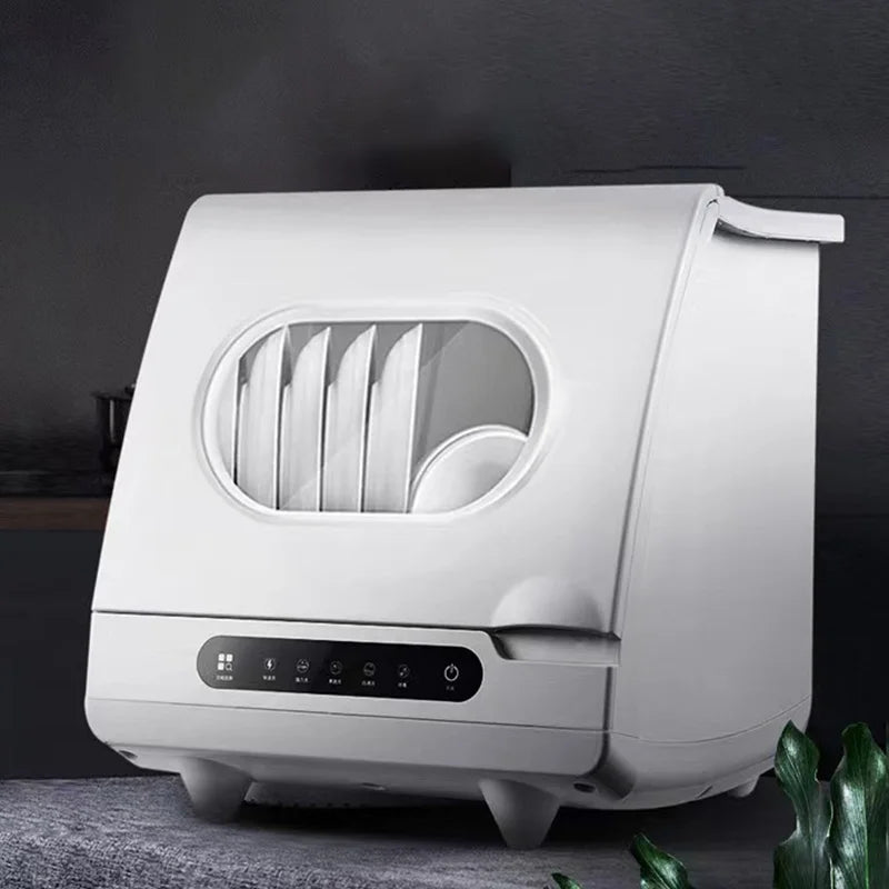 Household Automatic Dishwasher Installation Free Small Desktop Drying Integrated Anti-virus Sterilizing Intelligent Dish Washer