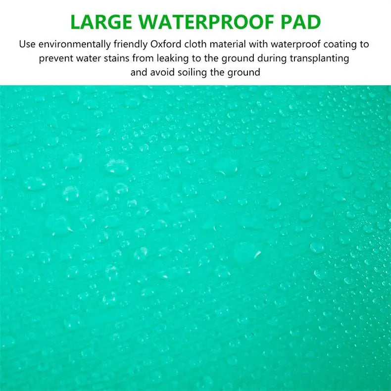 Flower Pots Transplanting Mats Gardening Planting Mat PE Plant Repotting Mat Foldable Waterproof Gardening Potting Pad