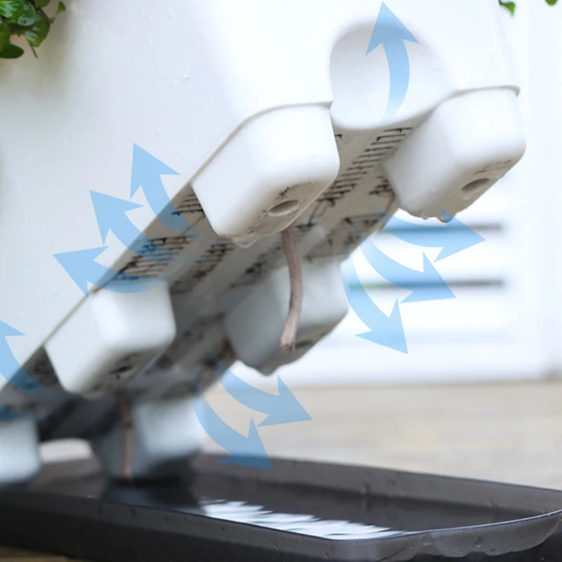 Second Generation Thickened Hollen Pot Self-priming Water Breathable Rectangular Vegetable Pots Home Garden Balcony Planting Box