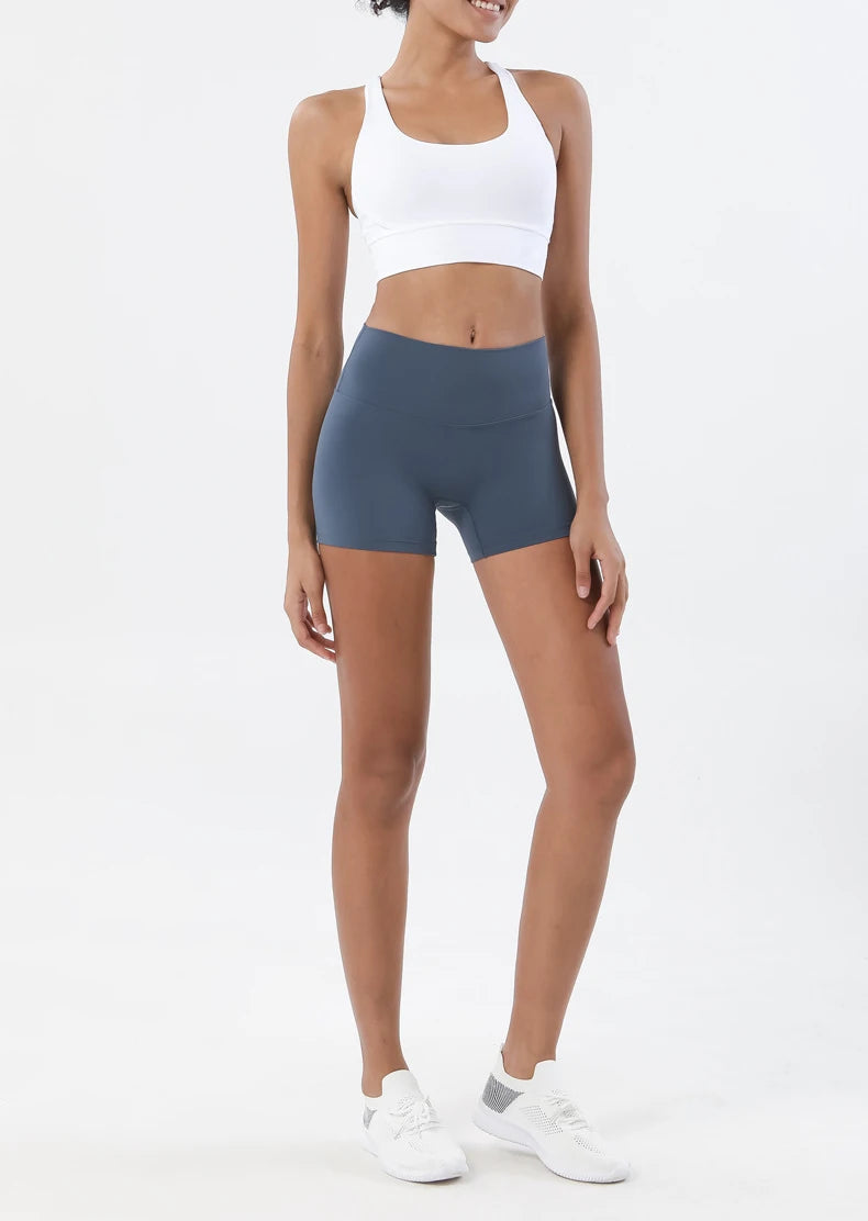 Womens Pants Outdoor Jogging Soft Leggings Woman Gym High Waist Cycling Fitness Sport Shorts Breathable Yoga Shorts Tights