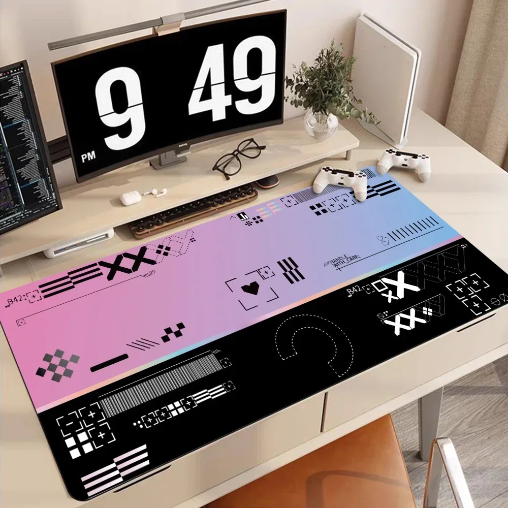 1pc Mousepad HD Big Keyboard Mat Table Non-Slip Students Gamer Desktop 800x400 Cushion Gaming Accessories High Elastic XXL Rug