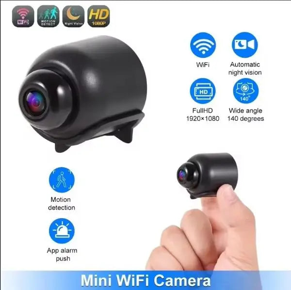 Wireless WiFi 1080P HD Mini Camera Baby Monitor Indoor Security Surveillance Night Vision IP Cam Video Recorder Safety Camcorder
