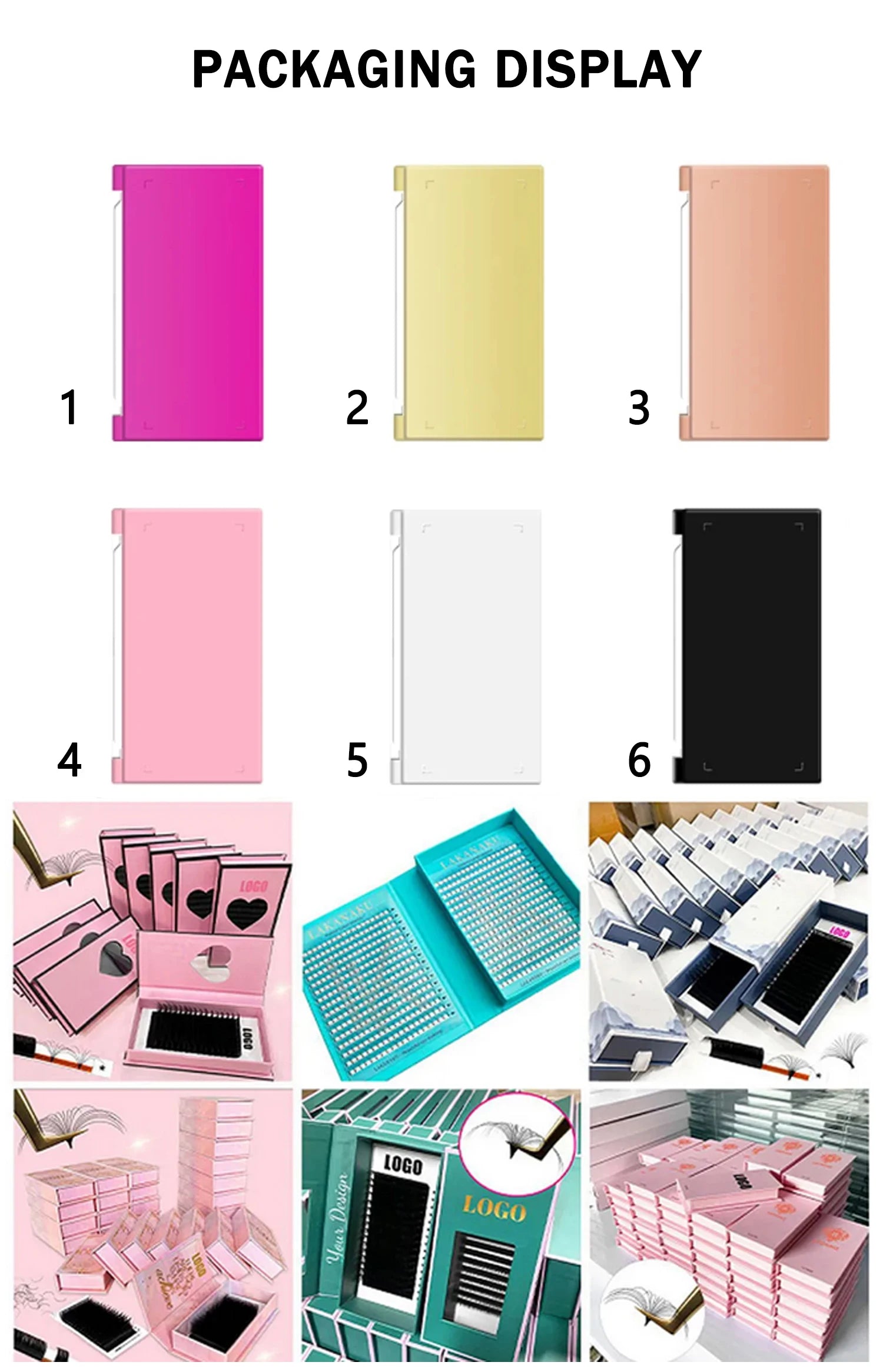 CoMango Wispy Pointy Base Premade Russian Volume Fans 3D 6D 10D 12D 14D 16D Lashes Extension 300 Fans False Mink Eyelashes